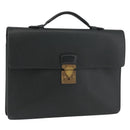 LOUIS VUITTON Taiga ServietteKourad Business Bag Epicea T16786 LV Auth bs35801-1
