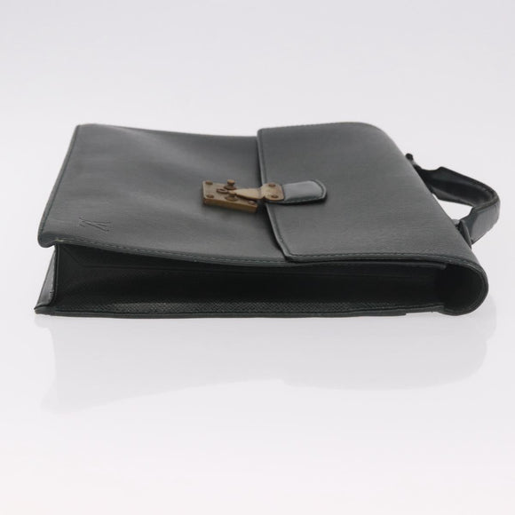LOUIS VUITTON Taiga ServietteKourad Business Bag Epicea T16786 LV Auth bs35801
