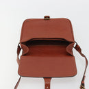LOUIS VUITTON Epi Cartouchiere MM Shoulder Bag Brown M52243 LV Auth bs35803-19