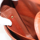 LOUIS VUITTON Epi Cartouchiere MM Shoulder Bag Brown M52243 LV Auth bs35803-23