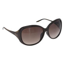 Christian Dior Sunglasses Plastic Brown Gold Auth bs35807-1