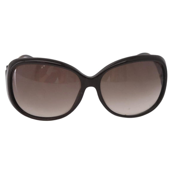 Christian Dior Sunglasses Plastic Brown Gold Auth bs35807