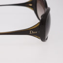 Christian Dior Sunglasses Plastic Brown Gold Auth bs35807-6