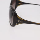 Christian Dior Sunglasses Plastic Brown Gold Auth bs35807-8