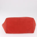 CELINE Tote Bag Leather Orange Auth bs35811A-10