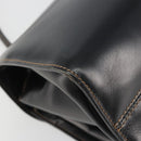 LOEWE Hand Bag Leather Black Auth bs35813A-16