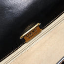 LOEWE Hand Bag Leather Black Auth bs35813A-11