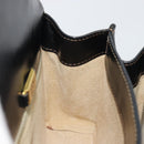 LOEWE Hand Bag Leather Black Auth bs35813A-18