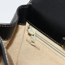 LOEWE Hand Bag Leather Black Auth bs35813A-20