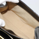 LOEWE Hand Bag Leather Black Auth bs35813A-22