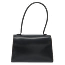 LOEWE Hand Bag Leather Black Auth bs35813A-2