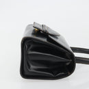 LOEWE Hand Bag Leather Black Auth bs35813A-3