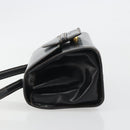 LOEWE Hand Bag Leather Black Auth bs35813A-4