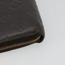 LOUIS VUITTON Monogram Empreinte Zippy Wallet Tail M60548 LV Auth bs35817-16
