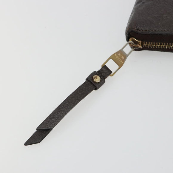 LOUIS VUITTON Monogram Empreinte Zippy Wallet Tail M60548 LV Auth bs35817