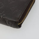LOUIS VUITTON Monogram Empreinte Zippy Wallet Tail M60548 LV Auth bs35817-7