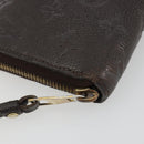 LOUIS VUITTON Monogram Empreinte Zippy Wallet Tail M60548 LV Auth bs35817-14