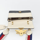 GUCCI Queen Margaret Bee Leather Outlet Black Gold 476542 Auth bs35819V-16
