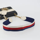 GUCCI Queen Margaret Bee Leather Outlet Black Gold 476542 Auth bs35819V-7