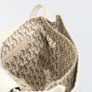 SAINT LAURENT Shoulder Bag Leather White Gold Auth bs35823-18