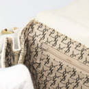 SAINT LAURENT Shoulder Bag Leather White Gold Auth bs35823-20