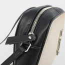 SAINT LAURENT Shoulder Bag Canvas Beige Silver 520534 Auth bs35824A-17