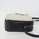 SAINT LAURENT Shoulder Bag Canvas Beige Silver 520534 Auth bs35824A-4