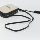 SAINT LAURENT Shoulder Bag Canvas Beige Silver 520534 Auth bs35824A-7