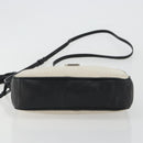 SAINT LAURENT Shoulder Bag Canvas Beige Silver 520534 Auth bs35824A-9
