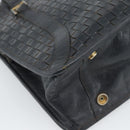 FENDI Shoulder Bag Leather Black Gold Auth bs35826-16