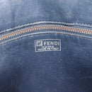 FENDI Shoulder Bag Leather Black Gold Auth bs35826-20