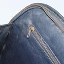 FENDI Shoulder Bag Leather Black Gold Auth bs35826-23
