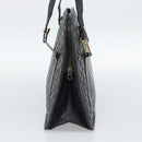 FENDI Shoulder Bag Leather Black Gold Auth bs35826-3