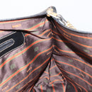 LOEWE Tote Bag Leather Dark Brown Gold Auth bs35829A-19