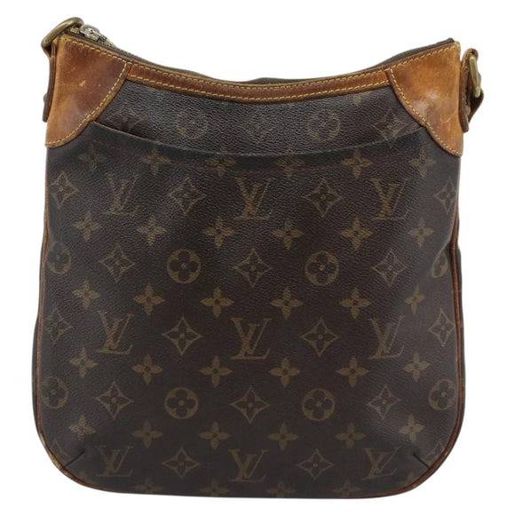 LOUIS VUITTON Monogram Odeon PM Shoulder Bag M56390 LV Auth bs35830