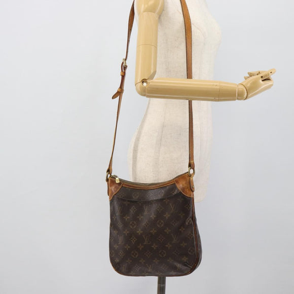 LOUIS VUITTON Monogram Odeon PM Shoulder Bag M56390 LV Auth bs35830