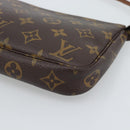 LOUIS VUITTON Monogram Pochette Accessoires Pouch M51980 LV Auth bs35831-14