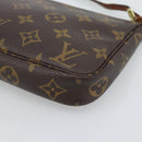 LOUIS VUITTON Monogram Pochette Accessoires Pouch M51980 LV Auth bs35831-16