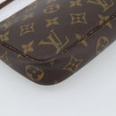 LOUIS VUITTON Monogram Pochette Accessoires Pouch M51980 LV Auth bs35831-17