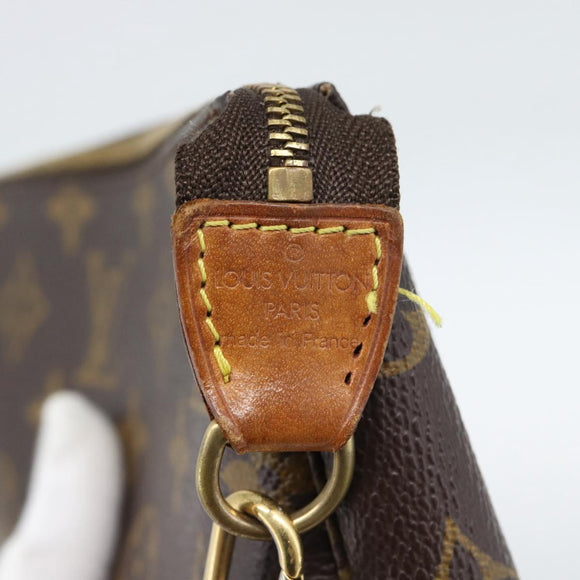 LOUIS VUITTON Monogram Pochette Accessoires Pouch M51980 LV Auth bs35831