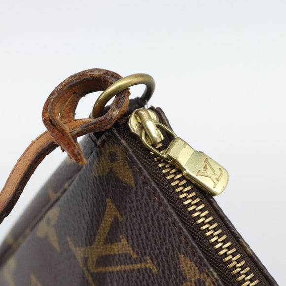 LOUIS VUITTON Monogram Pochette Accessoires Pouch M51980 LV Auth bs35831