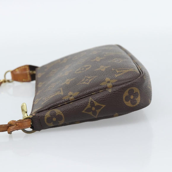 LOUIS VUITTON Monogram Pochette Accessoires Pouch M51980 LV Auth bs35831
