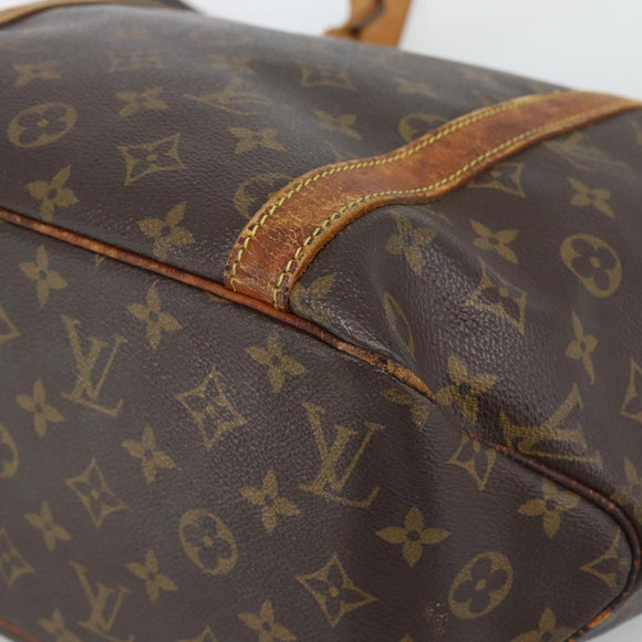 LOUIS VUITTON Monogram Sac Shopping Tote Bag M51108 LV Auth bs35832