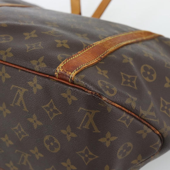 LOUIS VUITTON Monogram Sac Shopping Tote Bag M51108 LV Auth bs35832