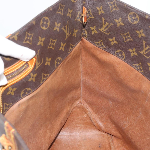 LOUIS VUITTON Monogram Sac Shopping Tote Bag M51108 LV Auth bs35832