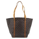 LOUIS VUITTON Monogram Sac Shopping Tote Bag M51108 LV Auth bs35832-13