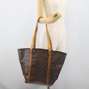 LOUIS VUITTON Monogram Sac Shopping Tote Bag M51108 LV Auth bs35832-22
