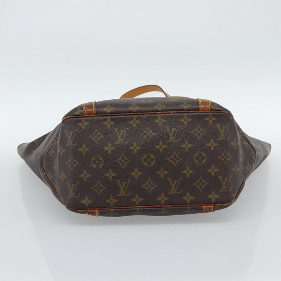 LOUIS VUITTON Monogram Sac Shopping Tote Bag M51108 LV Auth bs35832