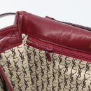 SAINT LAURENT Shoulder Bag Leather Bordeaux Auth bs35835-22