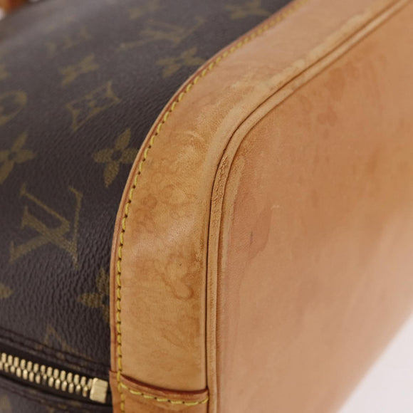 LOUIS VUITTON Monogram Alma Hand Bag M51130 LV Auth bs35841
